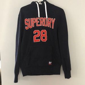 Superdry Small Hoodie - Navy